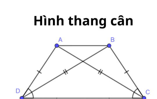 tính chất hình thang cân